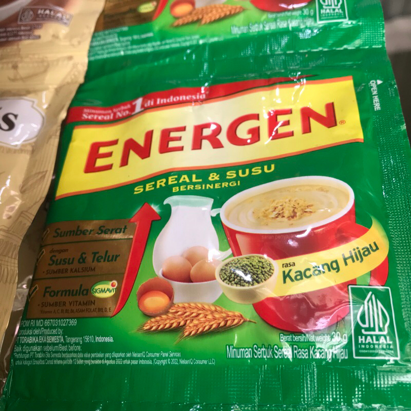 

energen kacang hijau