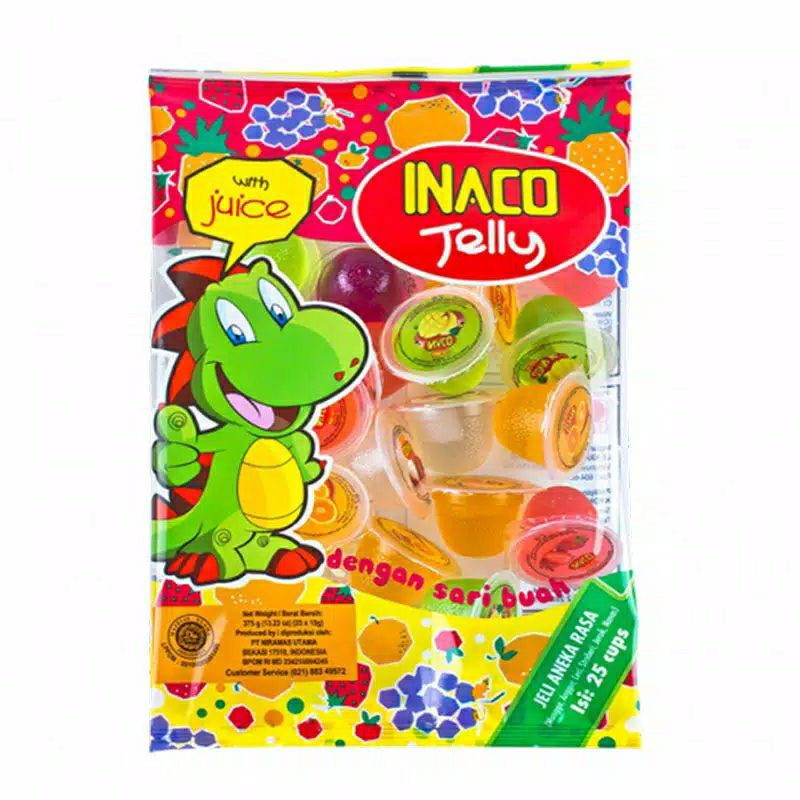 

Inaco Mini Jelly isi 25 cups Rasa Buah Gula Asli