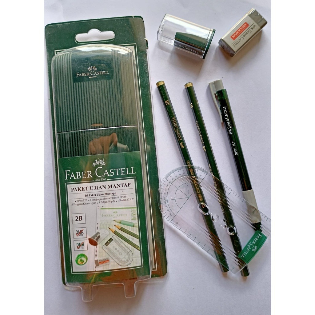 

Kotak Pensil - Paket Ujian Mantap Faber Castell Pensil 2B