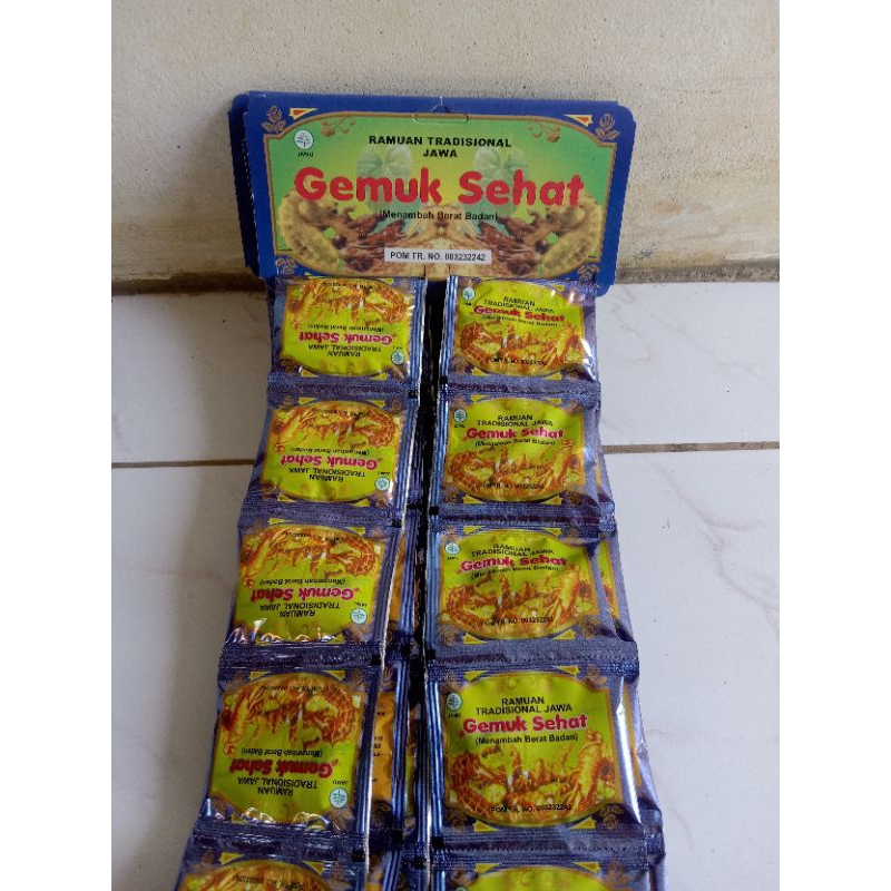 Gemuk Sehat Kapsul Original