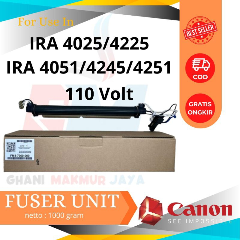 Fuser Unit Canon IRA 4025/4225/4051/4251 Satu Set