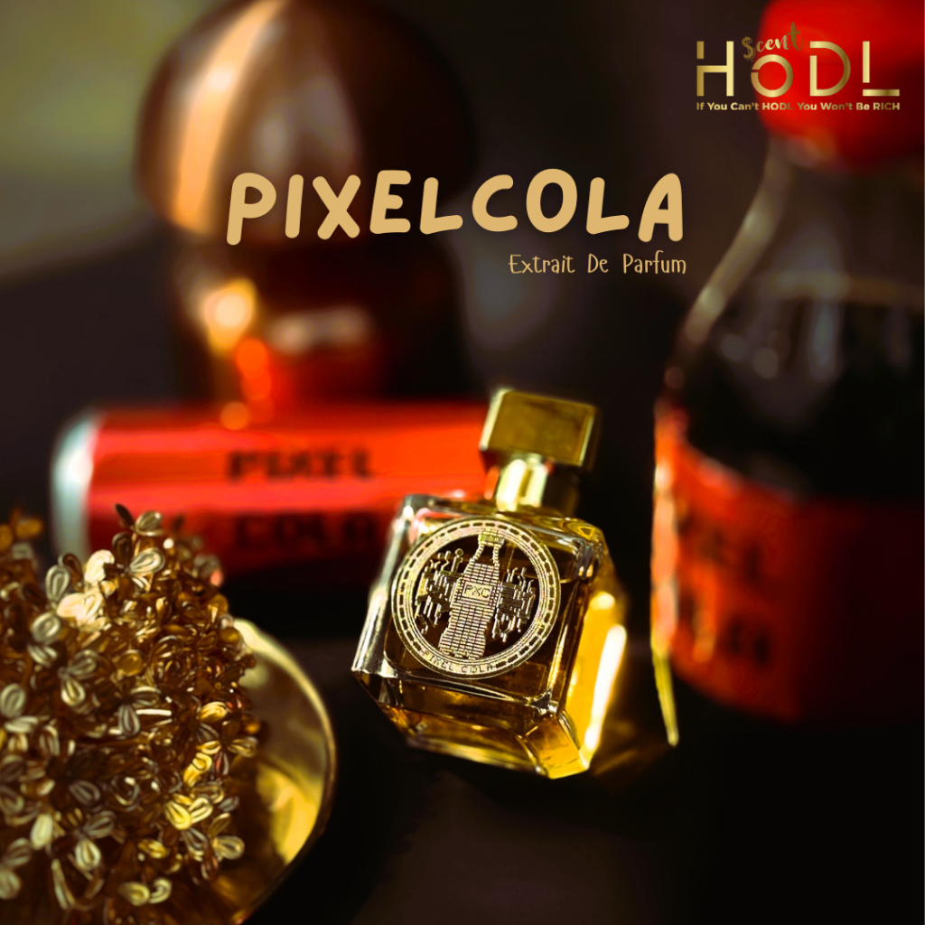 Hodl Scent Pixelcola Perfume Premium Pria Extrait De Parfum 75ml Farpum Wangi Tahan Lama