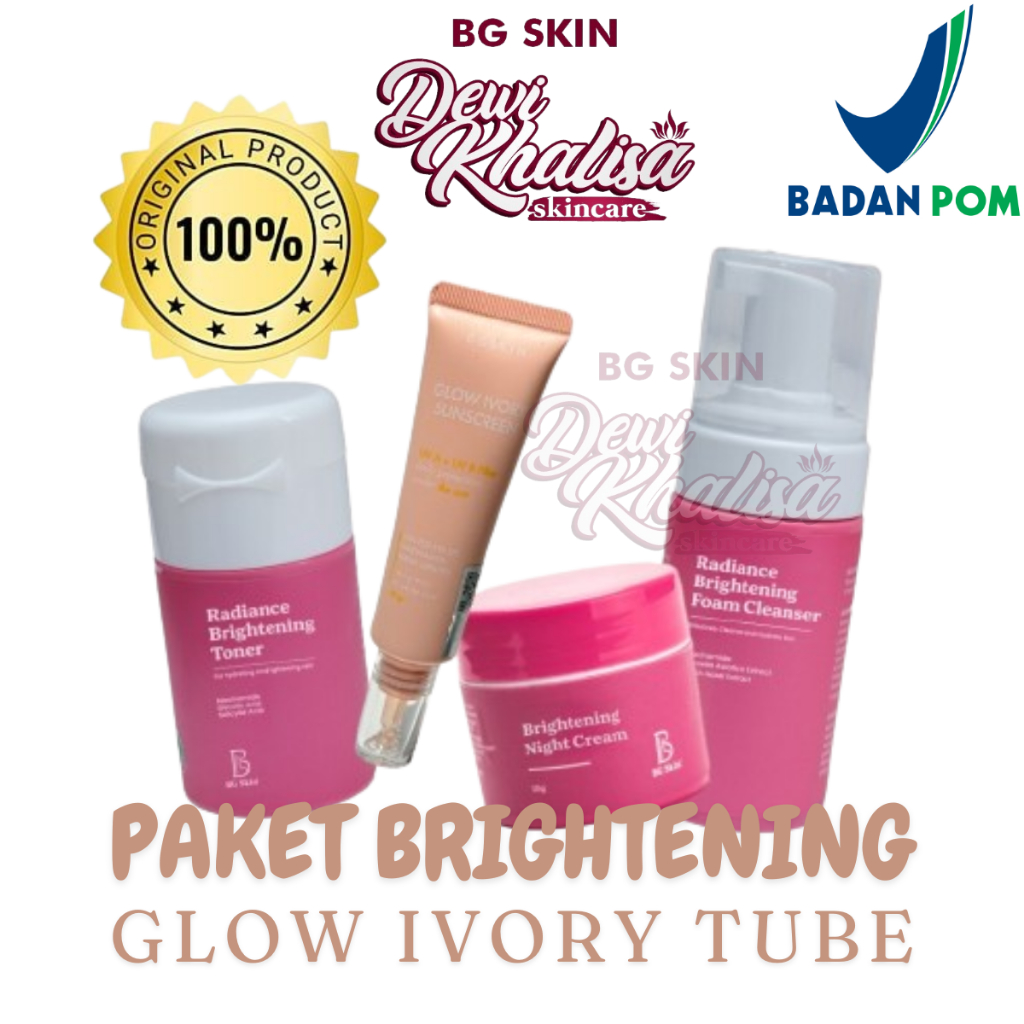 BG SKIN PAKET BRIGTENING GLOW IVORY Dan Ceramide BY Beauty Glow
