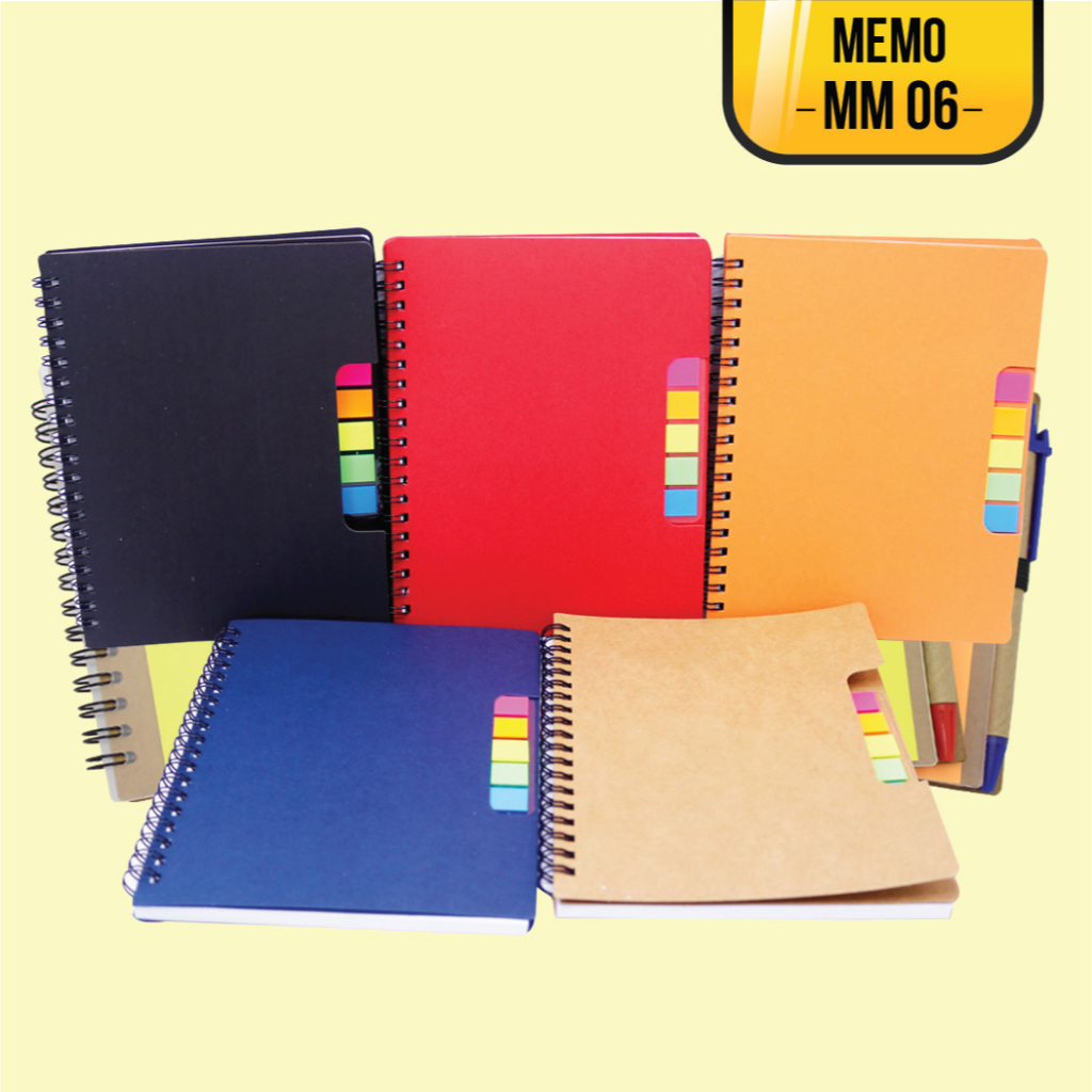 

Buku Memo + Sticky Notes MM 06 - Memo Book with Sticky Notes