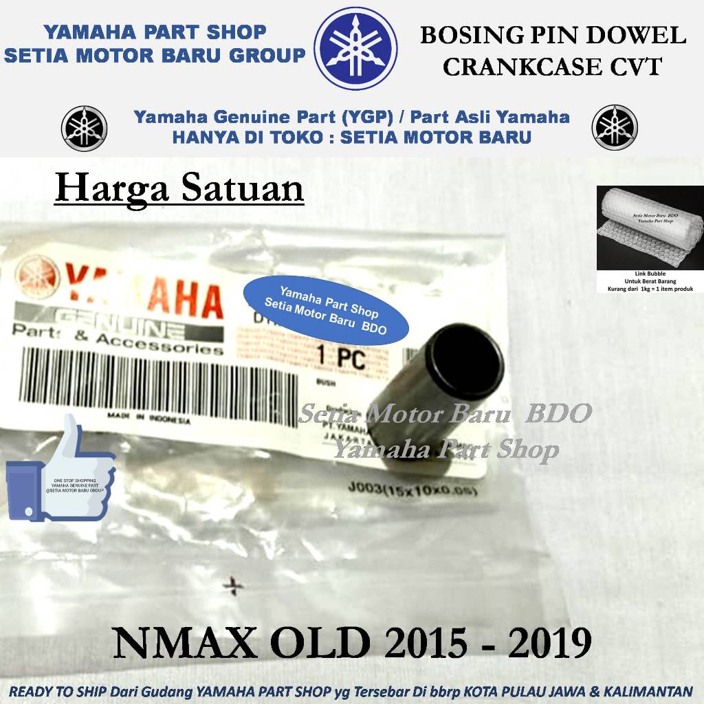 Bos Bosing Pin Dowel Crankcase CVT Nmax N Max Old Lama Ori Asli Yamaha Bandung