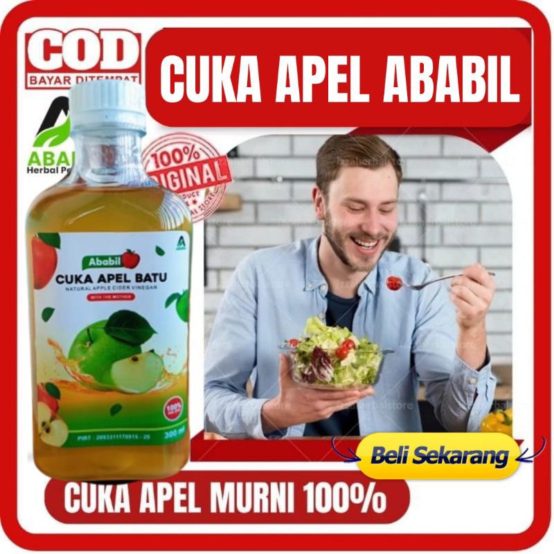 

CUKA APEL ABABIL 300 ML - CUKA ABABIL CUKA APEL ABABIL 300 ML CUKA APEL BATU MALANG CUKA APEL Organic Apple Cider Vinegar With The Mother Cuka Apel 100% Apel Utuh