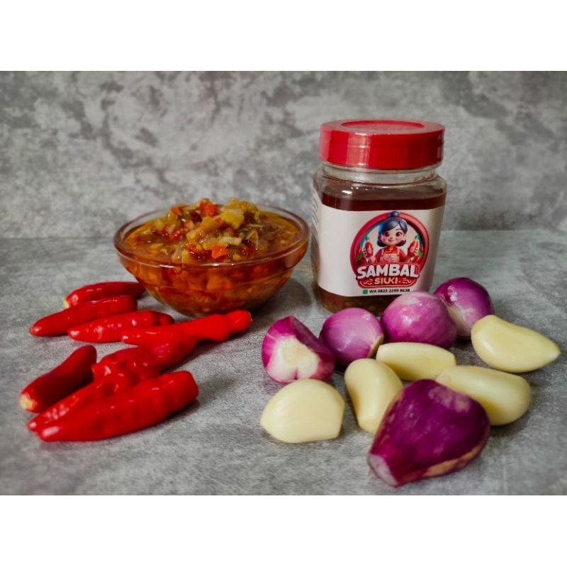 

Sambal Bawang by Dapoer Siuki 150gr Sambal Home made