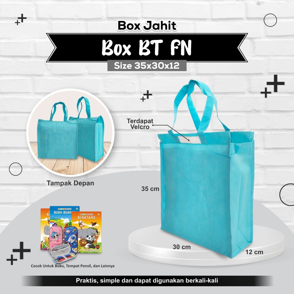 

Tas Belanja Tas Serbaguna Tote Bag Motif Tas Kado Tas Spunbond Motif 35x30x12