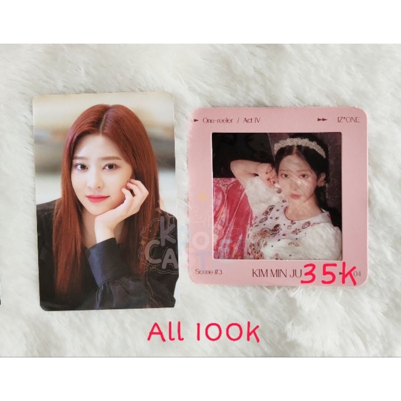 [READY] IZONE IZ*ONE EOM Eyes On Me Minju photocard