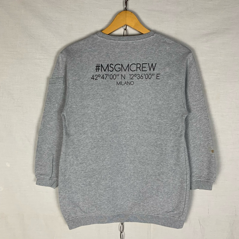 msgm milano sweater crewneck