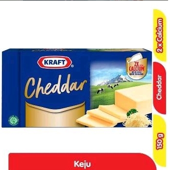 

KRAFT Keju Cheddar Box 150gr