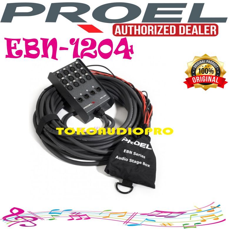 Proel EBN1204 Snake Cable Original Kabel Snake Proel EBN-1204