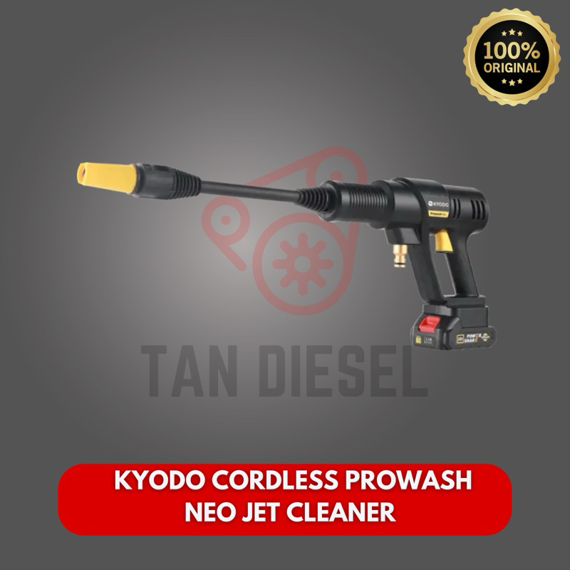 KYODO CORDLESS PROWASH NEO JET CLEANER  KYODO CORDLESS PROWASH NEO JET CLEANER || MESIN CUCI MOTOR M