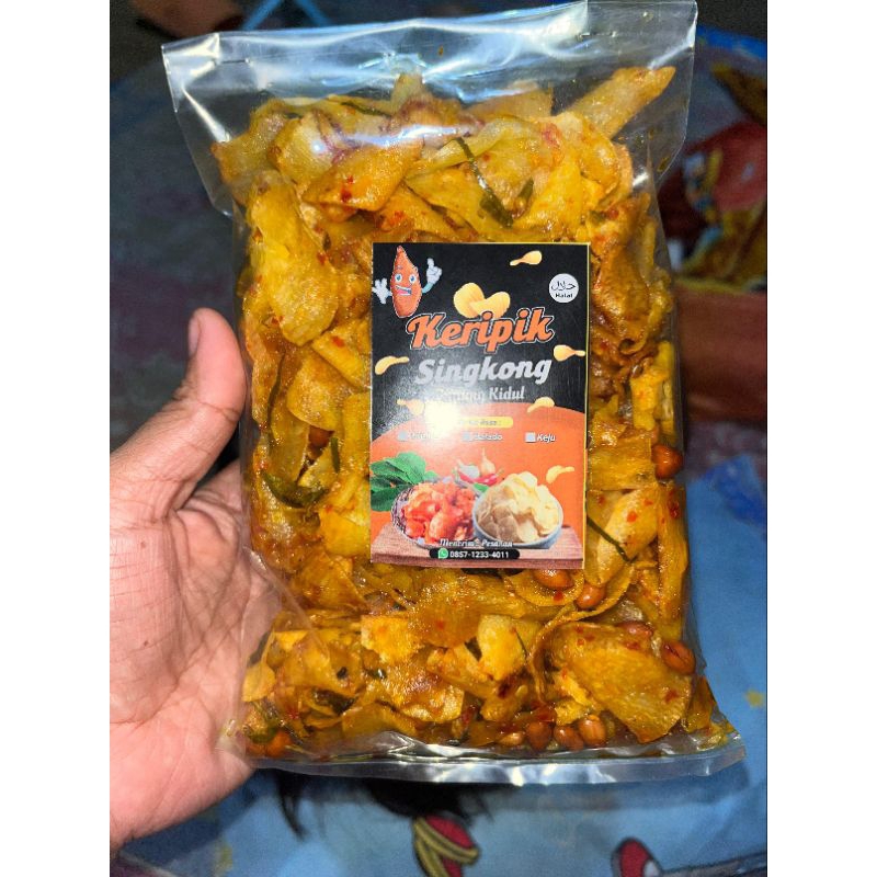 

KERIPIK SINGKONG PEDAS