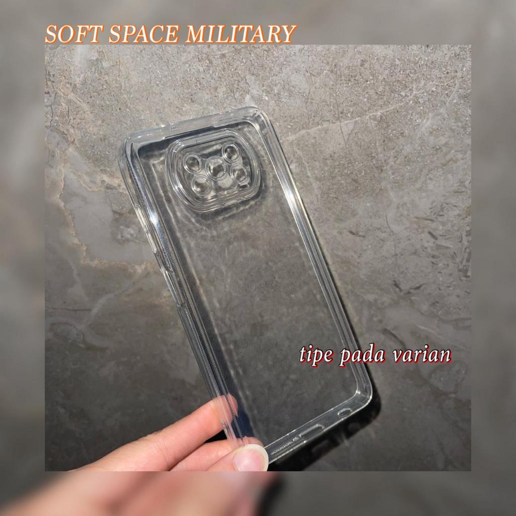 SOFT SPACE MILITARY case BENING XIAOMI REDMI NOTE 13 PRO PLUS / NOTE 13 / NOTE 12 PRO / NOTE 12 / NO