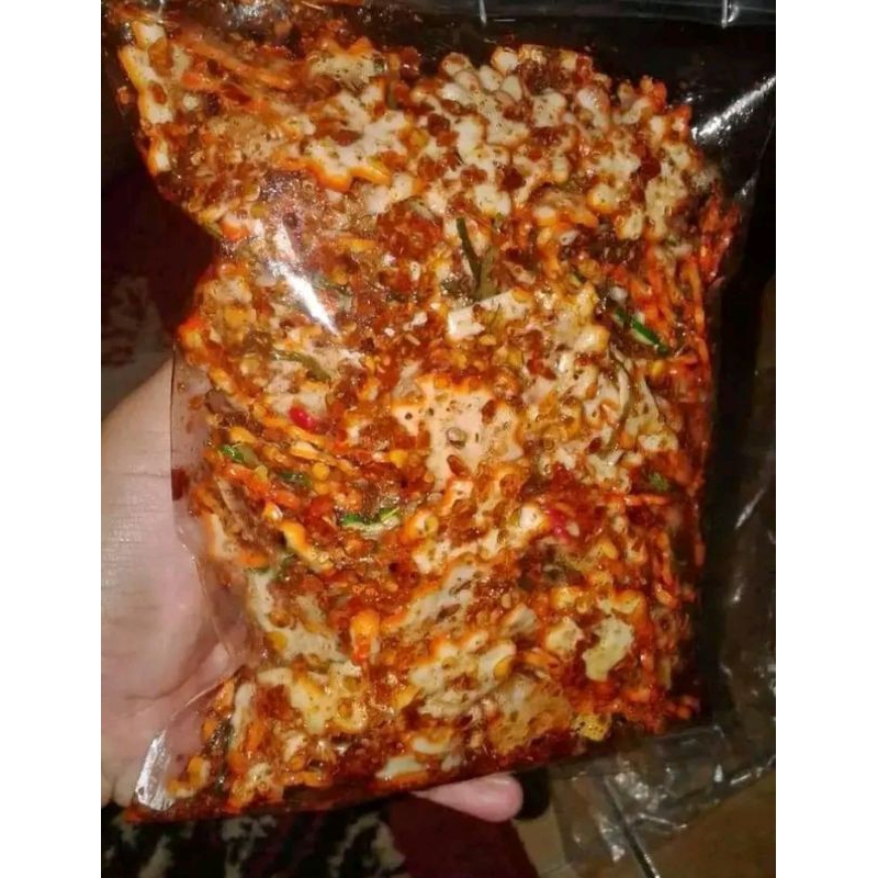 

kerupuk warna warni pedas/original 250grm