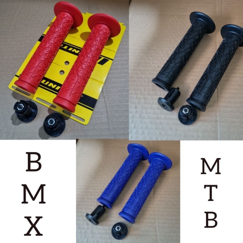 Handle grip handgrip sarung stang Karet United Sepeda BMX MTB Fixie Minion Sepeda Lipat