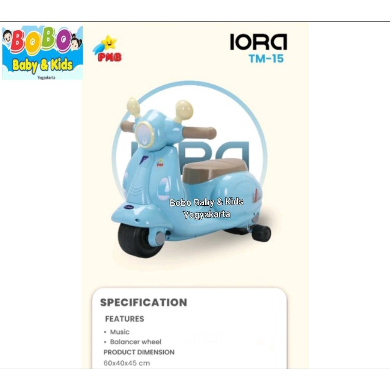 Vespa Dorong Anak Mainan Tunggang Anak Ride On Vespa Gowes Anak Mobil Dorong Anak Mainan Vespa PMB I