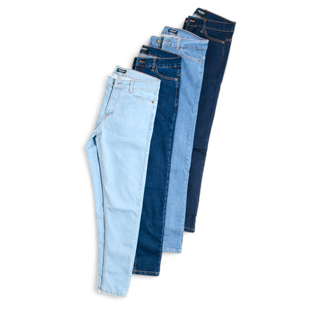 Long Pants Denim Jeans Pria