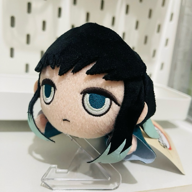 Demon Slayer Muichiro Tokito Sega Nesoberi Plush Merch Gantungan Kunci Ganci Boneka