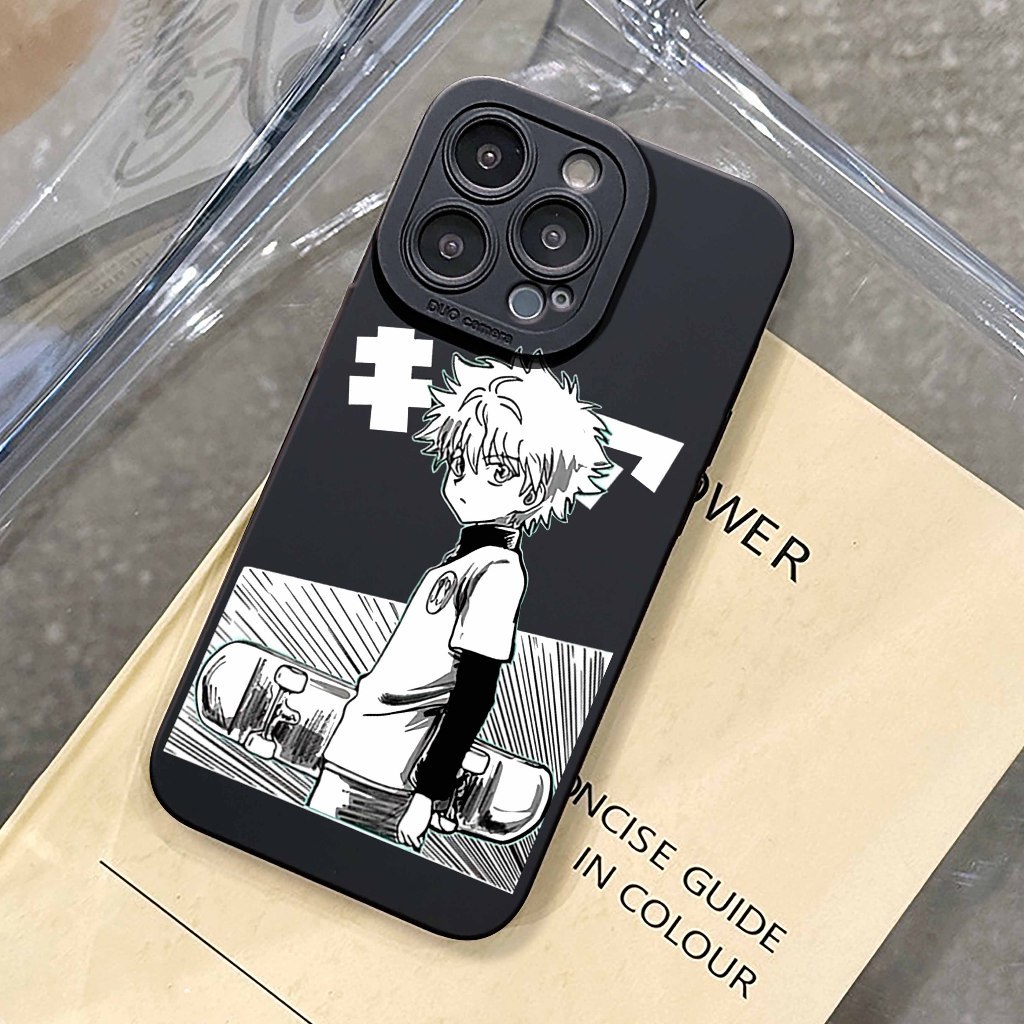 Case HP VIVO Y12 Y15 Y20 Y21 Y12S Y30 Y30I Y50 T1 5G - Case Pro Kamera - Case kartun anime - Case Cu