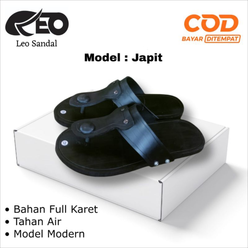 Sandal karet ban super halus model jepit