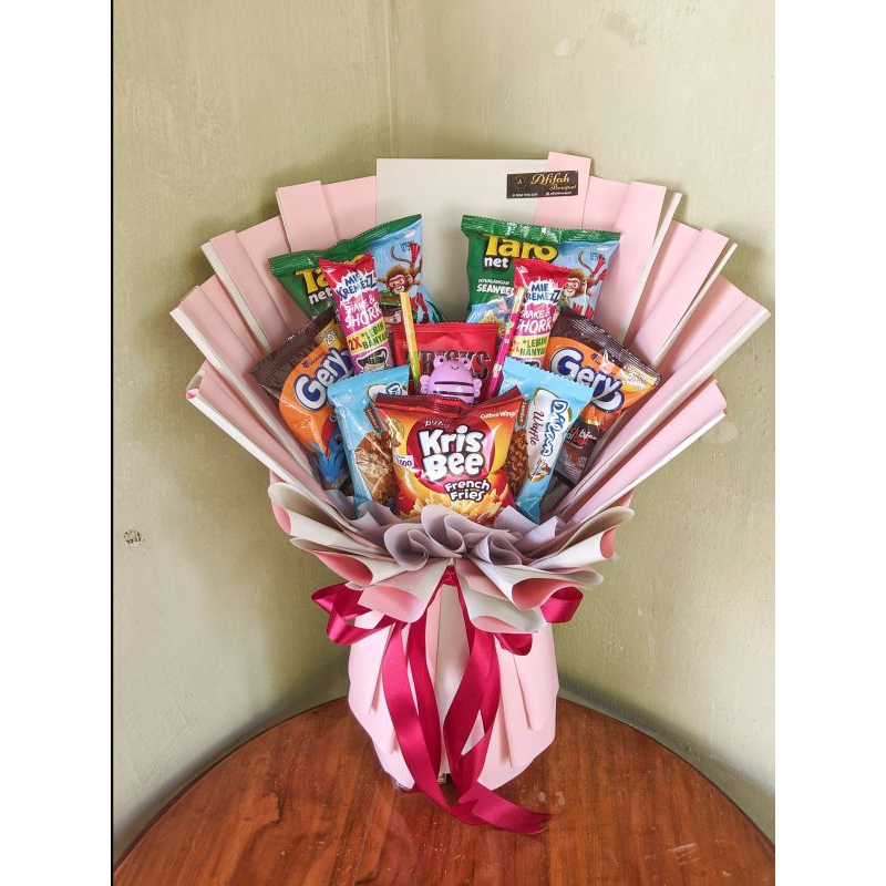 

buket snack rundom size medium
