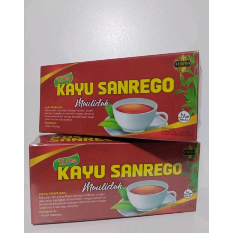 

teh clup Sanrego isi 20 kantong