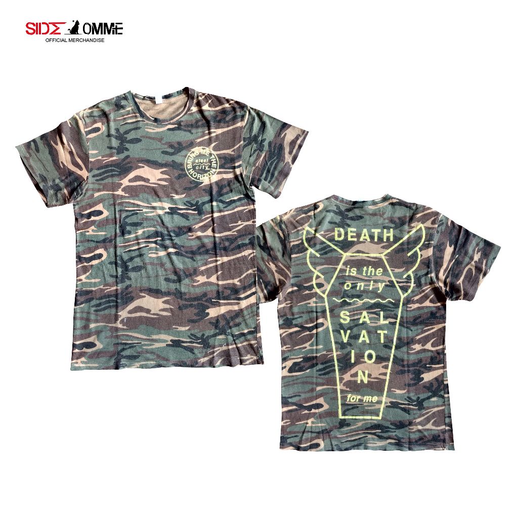 Bring Me The Horizon Kaos Band Original (Camo Tees)