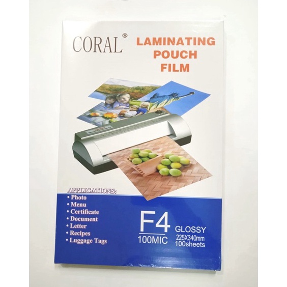 

KODE O1Q Laminating Coral Folio