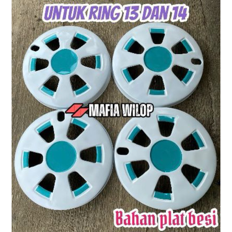 bahan plat besi wildop ring 13 dan 14 untuk pick up model rebeca new