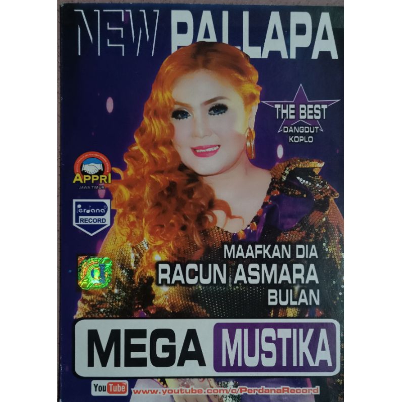VCD original album om new pallapa the best mega mustika