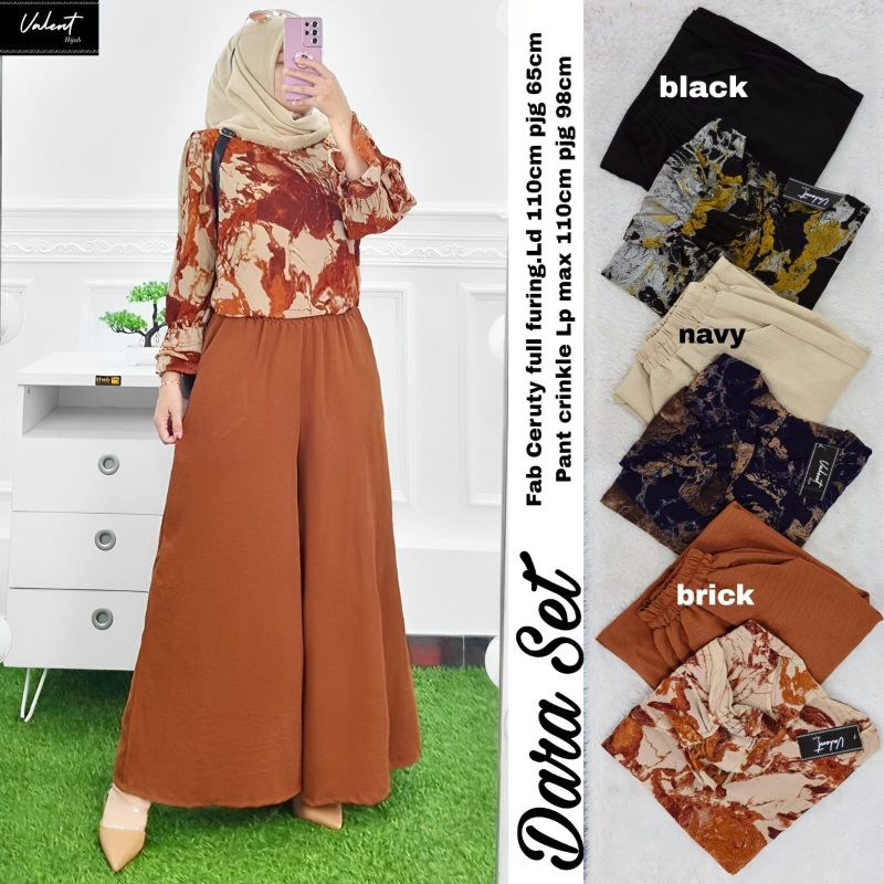 BAJU ,DARA SET BY VALENT