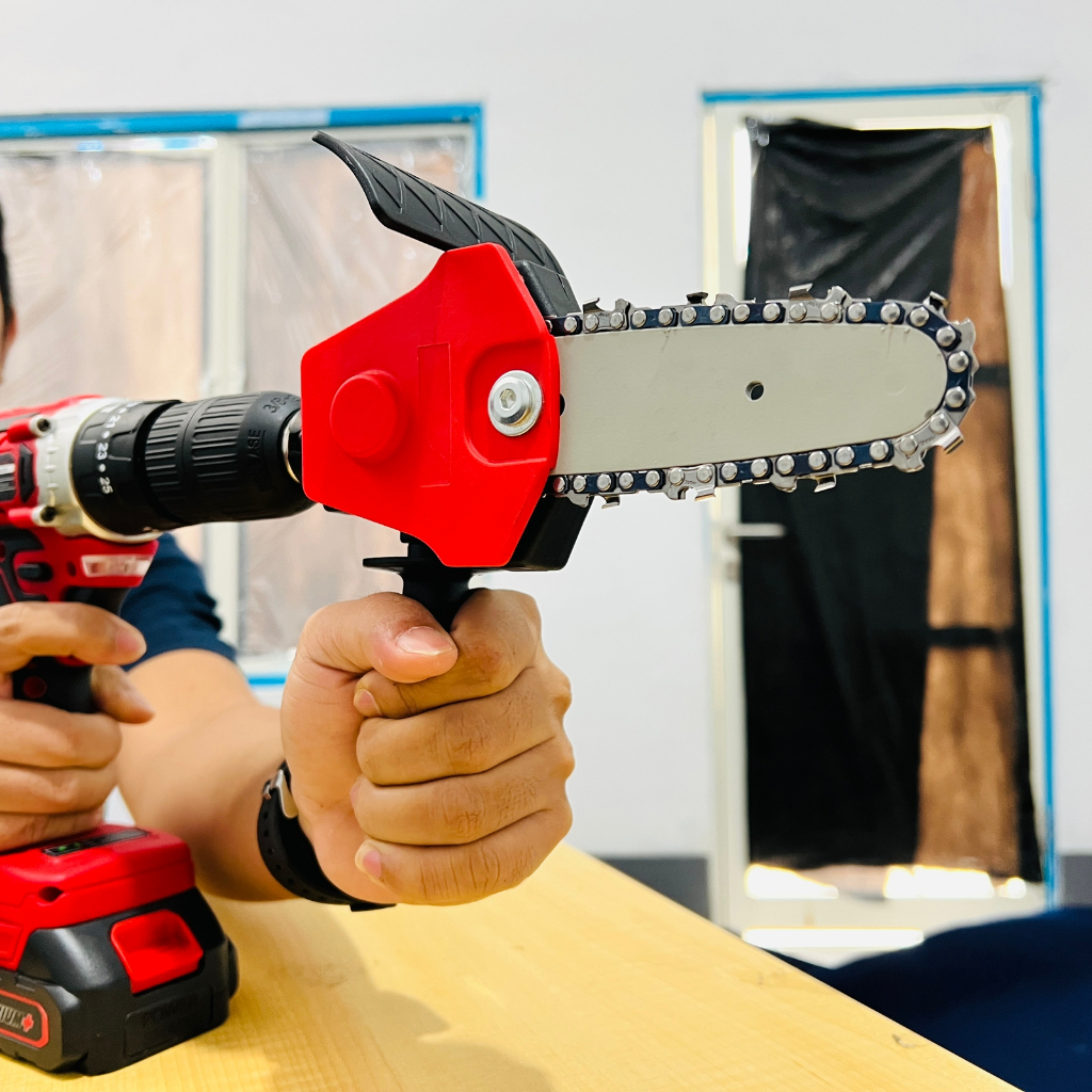 Alat Adaptor Konverter Converter Mesin Bor Ke Gergaji Chainsaw Senso 5052