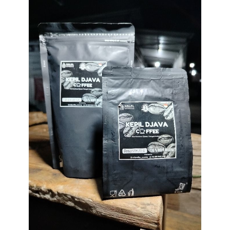 

Bubuk kopi murni, robusta arabica wonosobo 100gr
