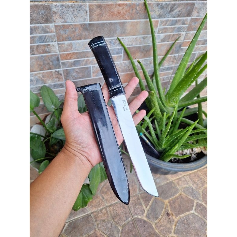pisau daging bohler n695 full tanduk