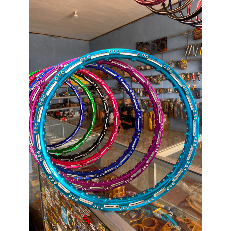 Velg bubut coak bolong ukuran 120 140 160 ring 17 1 biji