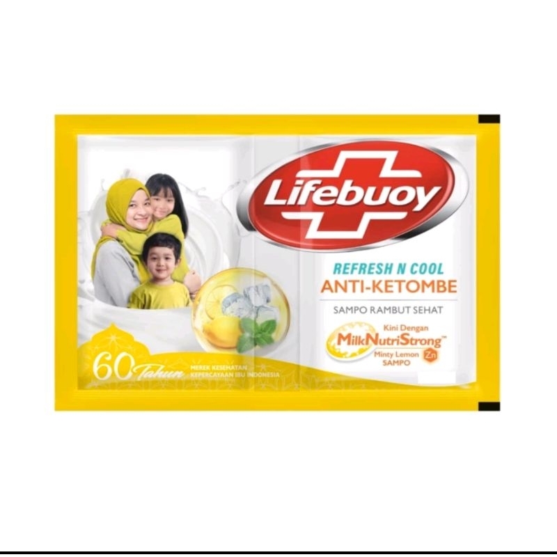Lifebuoy shampoo refresh cool lemon sachet