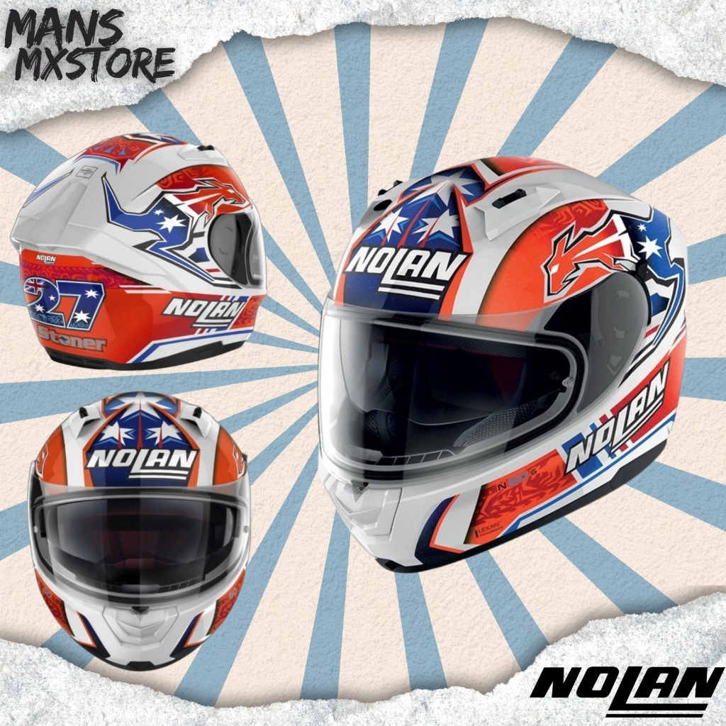 HELM NOLAN N606 RINS 44 HELMET NOLAN FULL FACE SNI