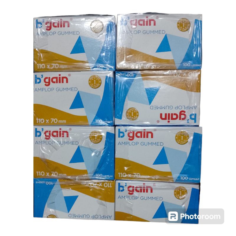 

Amplop b'gain kecil 110x70mm 1slop isi 5 pak