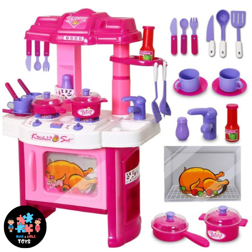 Kitchen Set Besar Mainan Masak Masakan Anak Perempuan