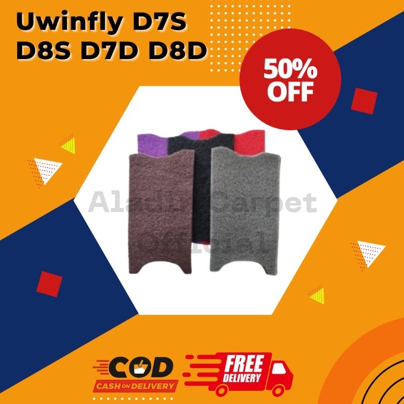 Karpet Sepeda Motor Listrik UwinFly DF7