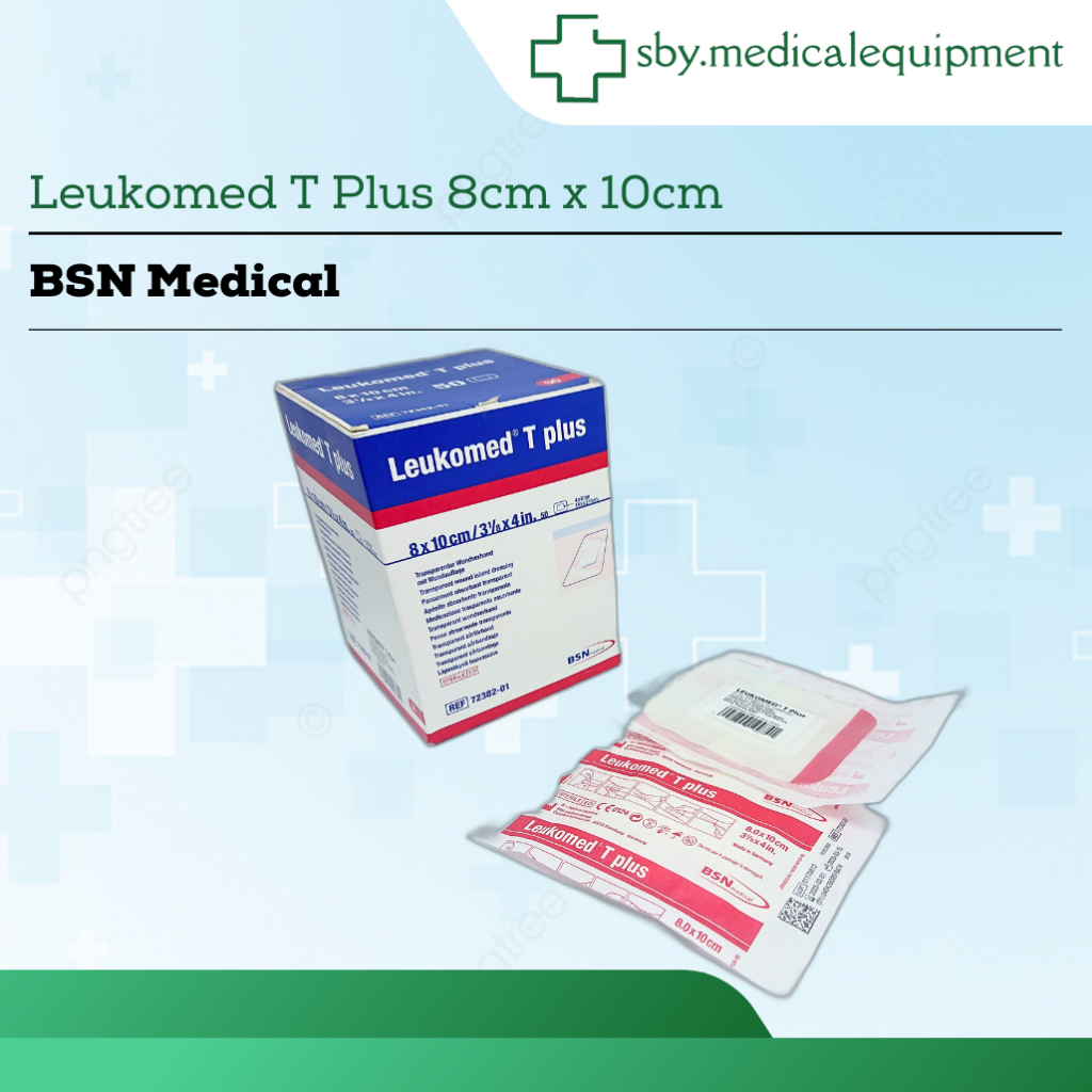 Plester Luka Anti Air Leukomed T Plus 8x10cm Plester Operasi Leukomed