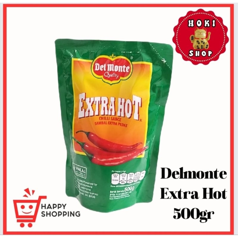 

Delmonte Saus Extra hot 500gr / Delmonte Extrahot 500 / Saus Delmonte ExtraHot / Delmonte Extra Hot