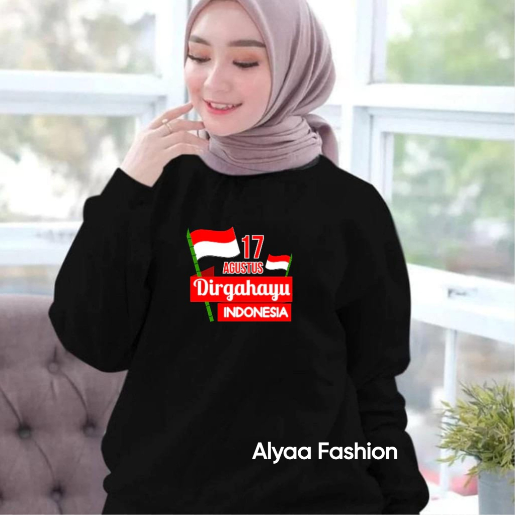 Kaos S M L Xl Xxl Merah Putih Tshirt Agustusan Atasan Ke80 Seragam Agustusan Ultah Ri 80 17 Agustus 