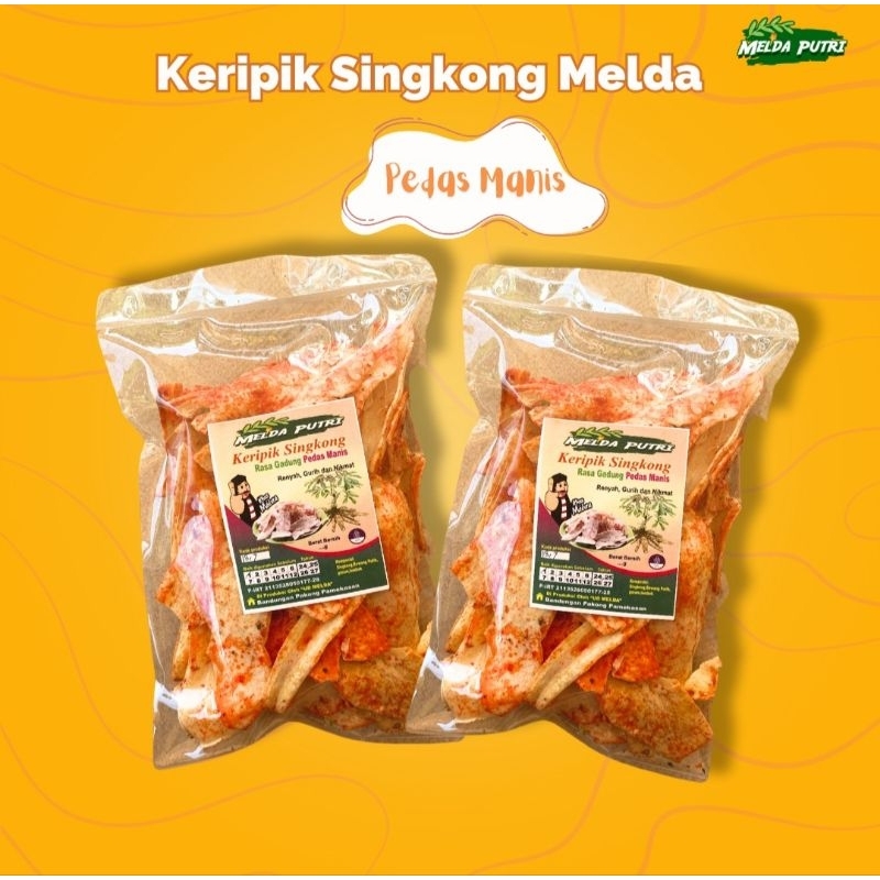 

Keripik Singkong Pedas Manis