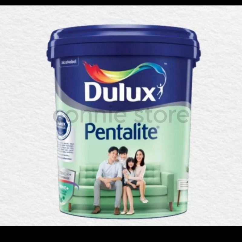 Dulux Pentalite Anti bacterial PURE WHITE 25kg cat tembok Dulux catylac interior exterior