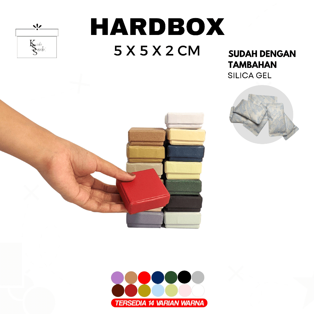 

Hardbox uk 5 x 5 x 2 cm | kotak kado | hampers | giftbox l Rigid box l kotak keras l kotak tebal