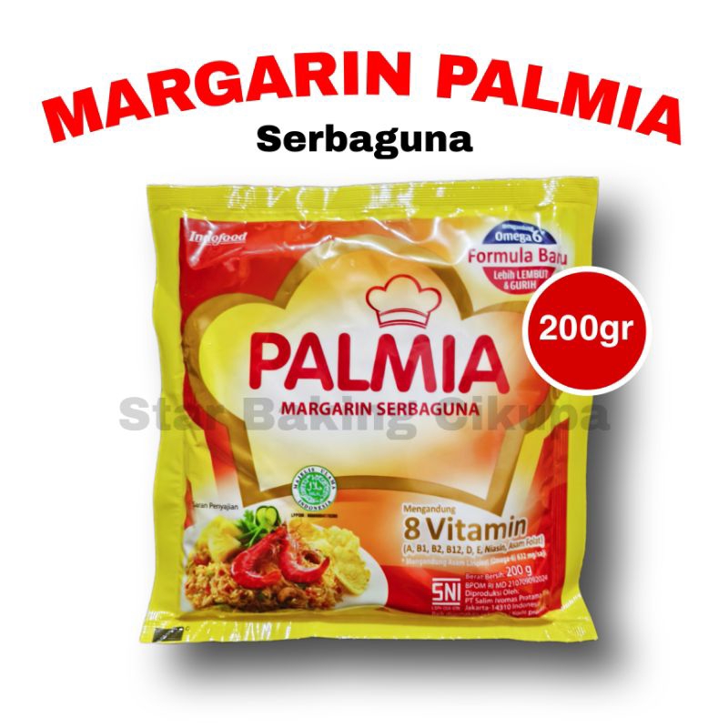 

PALMIA MARGARIN SERBAGUNA 200gr HALAL