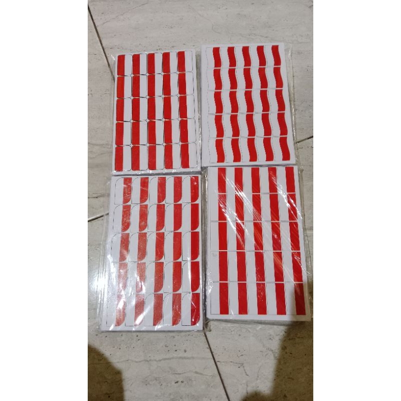 

Stiker Pipi Bendera Merah Putih